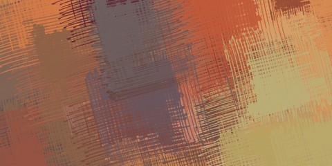 Obraz premium Handmade surreal abstract pattern. Modern artistic canvas. 2d illustration.