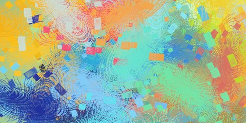 Brush painting. Artistic backdrop. Oil art. 2d illustration.