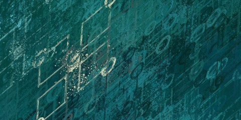 Modern art. Artistic brush. Oil painting. 2d illustration.