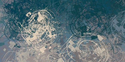 Canvas painting. Colorful background texture. 2d illustration.