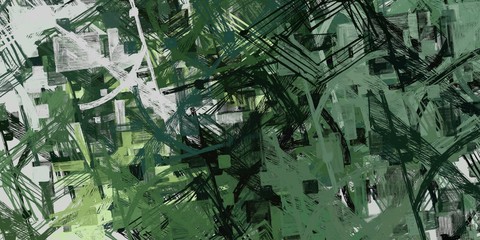 Crazy sketch random pattern. Creative chaos and variety. Modern art drawing painting. 2d illustration. Digital texture wallpaper. Artistic sketch draw backdrop material. 