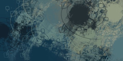 Crazy sketch random pattern. Creative chaos and variety. Modern art drawing painting. 2d illustration. Digital texture wallpaper. Artistic sketch draw backdrop material. 