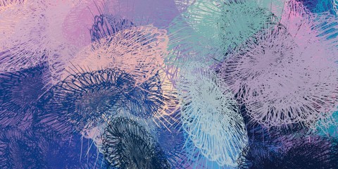 Crazy sketch random pattern. Creative chaos and variety. Modern art drawing painting. 2d illustration. Digital texture wallpaper. Artistic sketch draw backdrop material. 