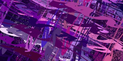 Crazy sketch random pattern. Creative chaos and variety. Modern art drawing painting. 2d illustration. Digital texture wallpaper. Artistic sketch draw backdrop material. 