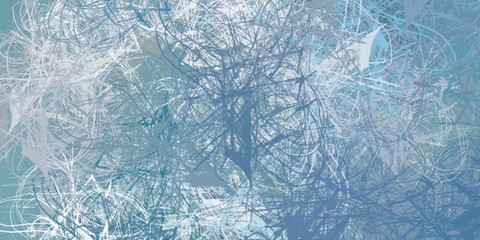 Crazy sketch random pattern. Creative chaos and variety. Modern art drawing painting. 2d illustration. Digital texture wallpaper. Artistic sketch draw backdrop material. 