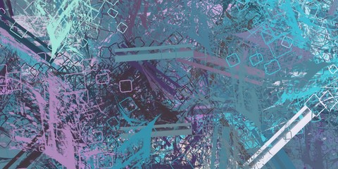 Crazy sketch random pattern. Creative chaos and variety. Modern art drawing painting. 2d illustration. Digital texture wallpaper. Artistic sketch draw backdrop material. 