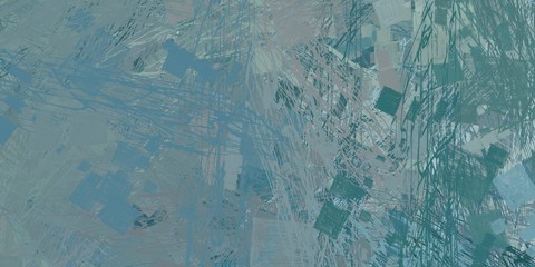 Crazy sketch random pattern. Creative chaos and variety. Modern art drawing painting. 2d illustration. Digital texture wallpaper. Artistic sketch draw backdrop material. 