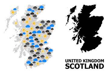 Climate Pattern Map of Scotland