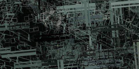 Crazy sketch random pattern. Creative chaos and variety. Modern art drawing painting. 2d illustration. Digital texture wallpaper. Artistic sketch draw backdrop material.