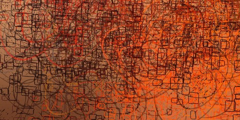 Crazy sketch random pattern. Creative chaos and variety. Modern art drawing painting. 2d illustration. Digital texture wallpaper. Artistic sketch draw backdrop material.