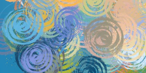 Crazy sketch random pattern. Creative chaos and variety. Modern art drawing painting. 2d illustration. Digital texture wallpaper. Artistic sketch draw backdrop material.