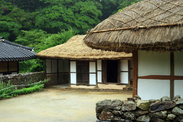 Fototapeta na wymiar Ullimsanbang old house of South Korea