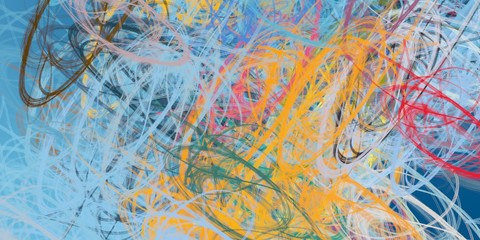 Crazy sketch random pattern. Chaos and variety. Modern art drawing painting. 2d illustration. Digital texture wallpaper. Artistic sketch draw backdrop material. 