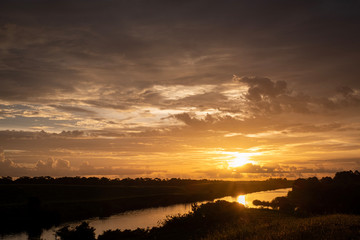 Sunrise Over St. Sebastian River