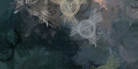 Crazy sketch random pattern. Chaos and variety. Modern art drawing painting. 2d illustration. Digital texture wallpaper. Artistic sketch draw backdrop material. 