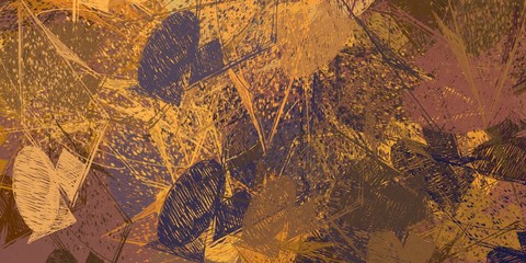 Crazy sketch random pattern. Chaos and variety. Modern art drawing painting. 2d illustration. Digital texture wallpaper. Artistic sketch draw backdrop material. 