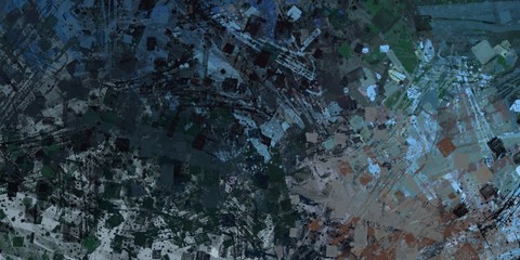 Crazy sketch random pattern. Chaos and variety. Modern art drawing painting. 2d illustration. Digital texture wallpaper. Artistic sketch draw backdrop material. 