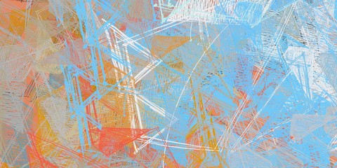 Crazy sketch random pattern. Chaos and variety. Modern art drawing painting. 2d illustration. Digital texture wallpaper. Artistic sketch draw backdrop material. 