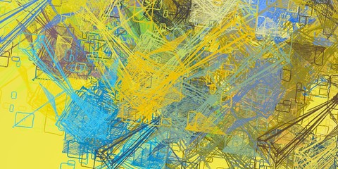 Crazy sketch random pattern. Chaos and variety. Modern art drawing painting. 2d illustration. Digital texture wallpaper. Artistic sketch draw backdrop material. 