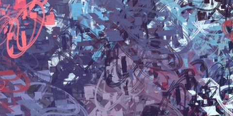 Crazy sketch random pattern. Chaos and variety. Modern art drawing painting. 2d illustration. Digital texture wallpaper. Artistic sketch draw backdrop material. 