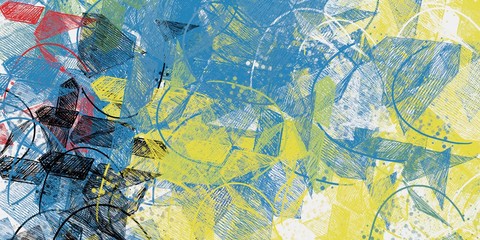 Crazy sketch random pattern. Chaos and variety. Modern art drawing painting. 2d illustration. Digital texture wallpaper. Artistic sketch draw backdrop material. 