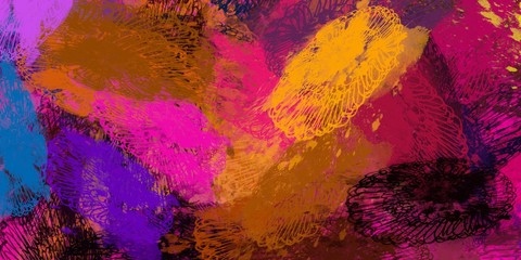 Crazy sketch random pattern. Chaos and variety. Modern art drawing painting. 2d illustration. Digital texture wallpaper. Artistic sketch draw backdrop material. 