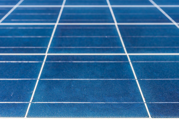 Solar Energy solar cell connections, silicon and encapsulant a nice technology blue pattern. Perspective view of the Poly crystalline silicon Solar Cells around the Solar Panel. Nice textured pattern