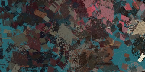 Crazy sketch random pattern. Chaos and variety. Modern art drawing painting. 2d illustration. Digital texture wallpaper. Artistic sketch draw backdrop material. 