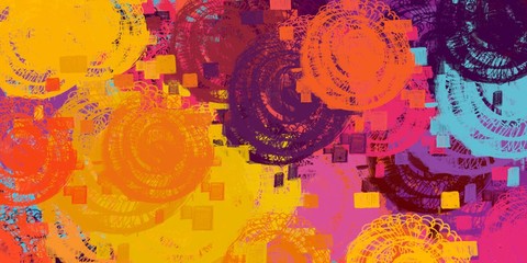 Crazy sketch random pattern. Chaos and variety. Modern art drawing painting. 2d illustration. Digital texture wallpaper. Artistic sketch draw backdrop material. 