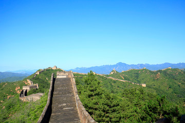 The Great Wall is in China.