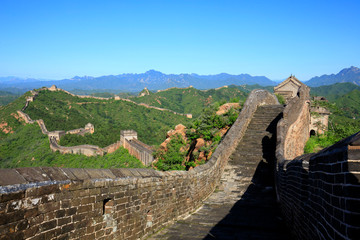 The Great Wall is in China.
