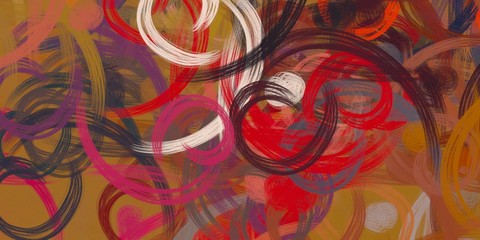 Crazy sketch random pattern. Chaos and variety. Modern art drawing painting. 2d illustration. Digital texture wallpaper. Artistic sketch draw backdrop material. 