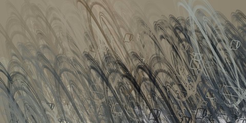 Crazy sketch random pattern. Chaos and variety. Modern art drawing painting. 2d illustration. Digital texture wallpaper. Artistic sketch draw backdrop material. 