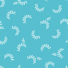 Beautifully abstract plant illustration pattern