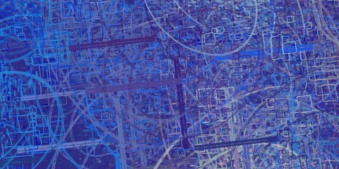 Crazy sketch random pattern. Chaos and variety. Modern art drawing painting. 2d illustration. Digital texture wallpaper. Artistic sketch draw backdrop material. 