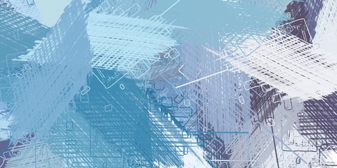 Crazy sketch random pattern. Chaos and variety. Modern art drawing painting. 2d illustration. Digital texture wallpaper. Artistic sketch draw backdrop material.