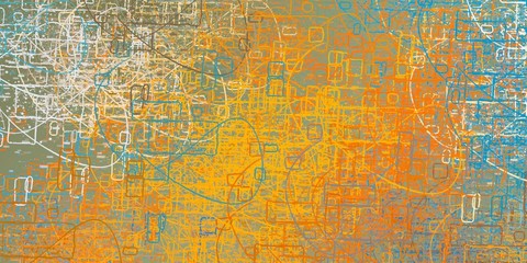 Crazy sketch random pattern. Chaos and variety. Modern art drawing painting. 2d illustration. Digital texture wallpaper. Artistic sketch draw backdrop material. 