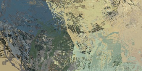 Crazy sketch random pattern. Chaos and variety. Modern art drawing painting. 2d illustration. Digital texture wallpaper. Artistic sketch draw backdrop material. 