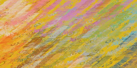 Crazy sketch random pattern. Chaos and variety. Modern art drawing painting. 2d illustration. Digital texture wallpaper. Artistic sketch draw backdrop material. 