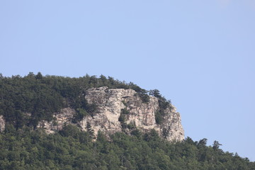 Naklejka premium rocks in mountains