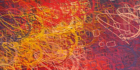 Crazy sketch random pattern. Chaos and variety. Modern art drawing painting. 2d illustration. Digital texture wallpaper. Artistic sketch draw backdrop material. 