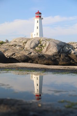 lighthouse on island