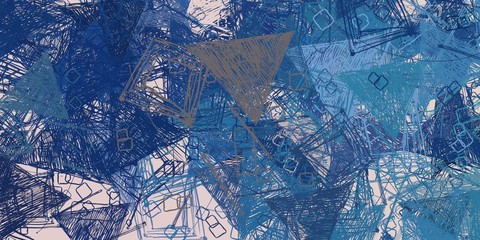 Crazy sketch random pattern. Chaos and variety. Modern art drawing painting. 2d illustration. Digital texture wallpaper. Artistic sketch draw backdrop material. 