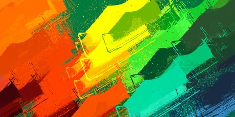 Crazy sketch random pattern. Chaos and variety. Modern art drawing painting. 2d illustration. Digital texture wallpaper. Artistic sketch draw backdrop material. 