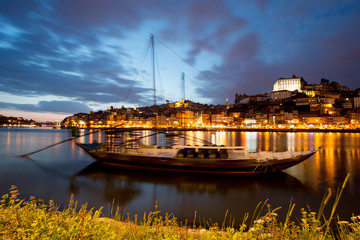 Porto wine boats in Portugal	