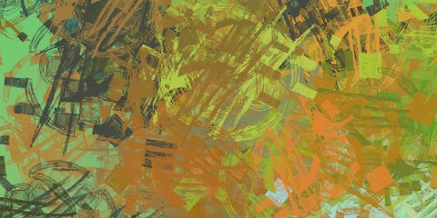 Crazy sketch random pattern. Chaos and variety. Modern art drawing painting. 2d illustration. Digital texture wallpaper. Artistic sketch draw backdrop material. 