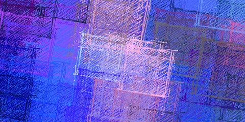 Crazy sketch random pattern. Chaos and variety. Modern art drawing painting. 2d illustration. Digital texture wallpaper. Artistic sketch draw backdrop material. 