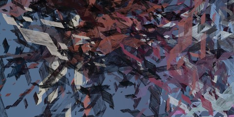 Crazy sketch random pattern. Chaos and variety. Modern art drawing painting. 2d illustration. Digital texture wallpaper. Artistic sketch draw backdrop material. 