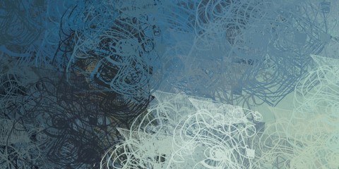 Crazy sketch random pattern. Chaos and variety. Modern art drawing painting. 2d illustration. Digital texture wallpaper. Artistic sketch draw backdrop material. 