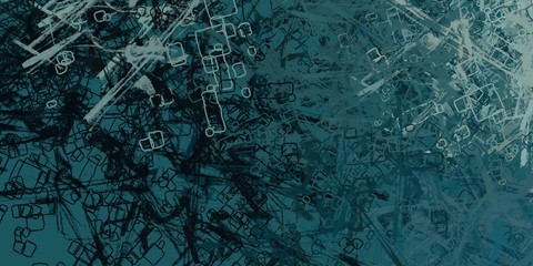 Crazy sketch random pattern. Chaos and variety. Modern art drawing painting. 2d illustration. Digital texture wallpaper. Artistic sketch draw backdrop material. 